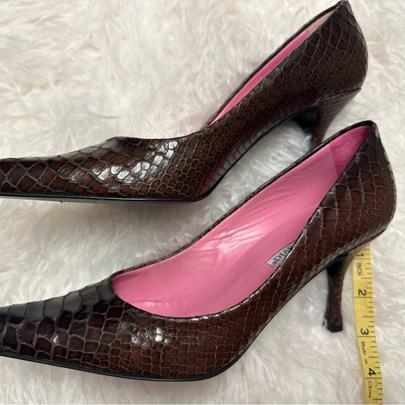 Charles David “Loyal” Snakeskin Heels - Picture 6 of 7